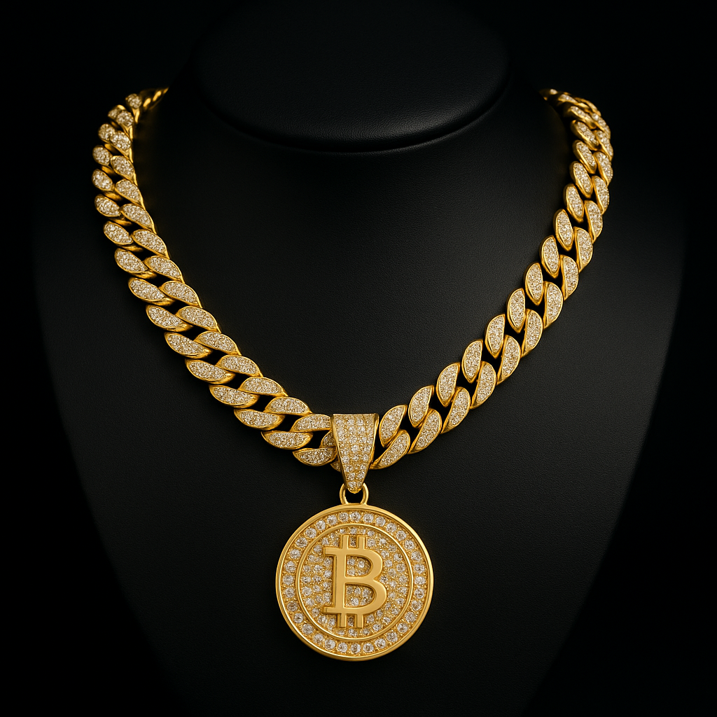 Bitcoin Kette - Necklace