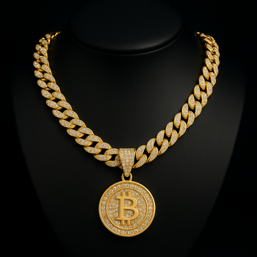 Bitcoin Kette - Necklace