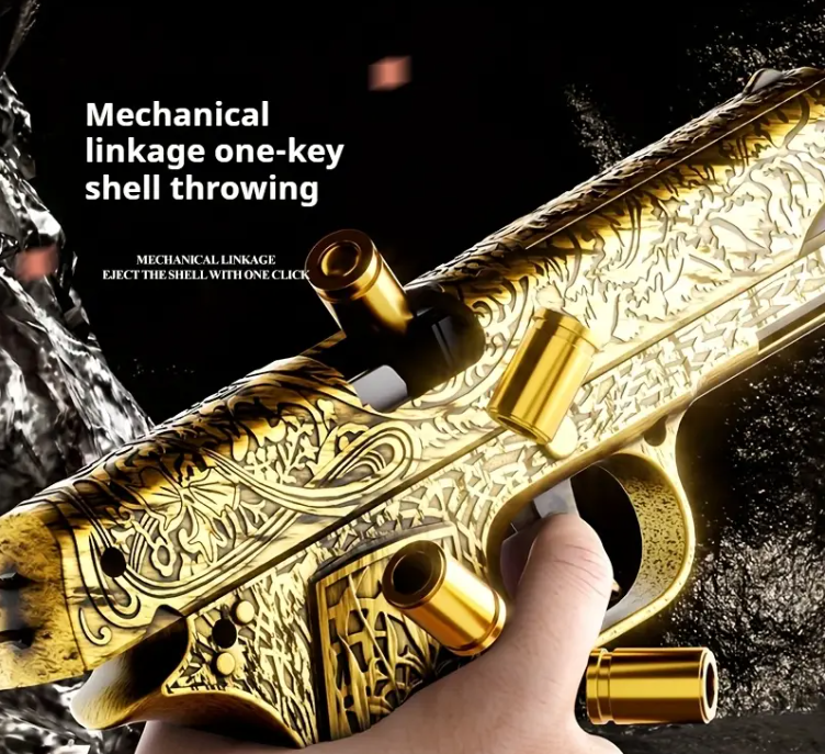 Toy Gun Gold - Spielzeug Waffe