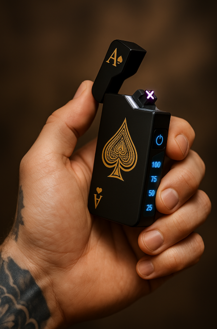 USB Lighter – Gold Edition Feuerzeug ACE USB